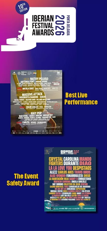 IBEREIAN FESTIVAL AWARDS, MUSICA, PREMIOS, FESTIVALES, MALLORCA LIVE, GIGANTE
